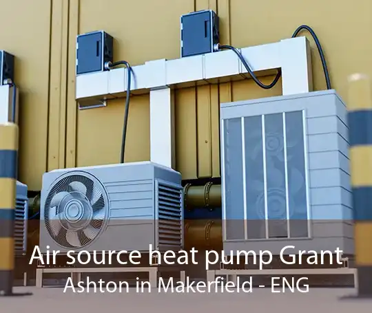 Air source heat pump Grant Ashton in Makerfield - ENG