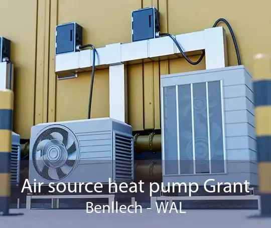 Air source heat pump Grant Benllech - WAL