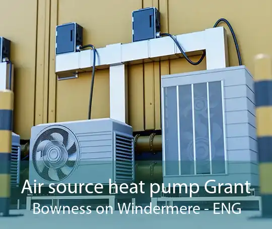 Air source heat pump Grant Bowness on Windermere - ENG