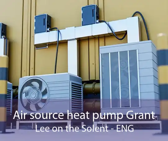 Air source heat pump Grant Lee on the Solent - ENG