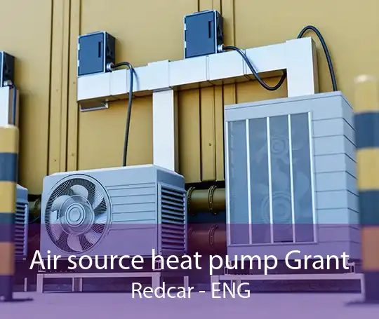 Air source heat pump Grant Redcar - ENG