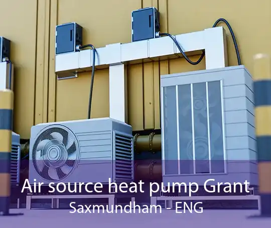 Air source heat pump Grant Saxmundham - ENG