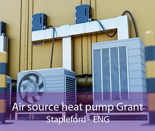 Air source heat pump Grant Stapleford - ENG