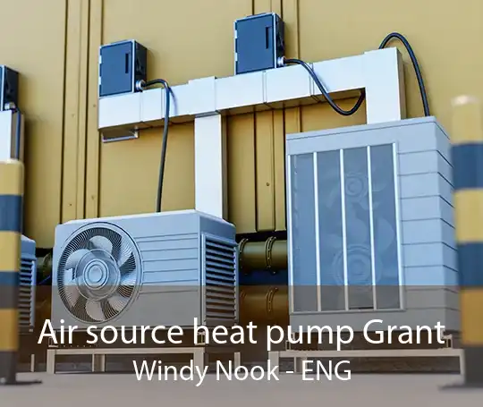 Air source heat pump Grant Windy Nook - ENG