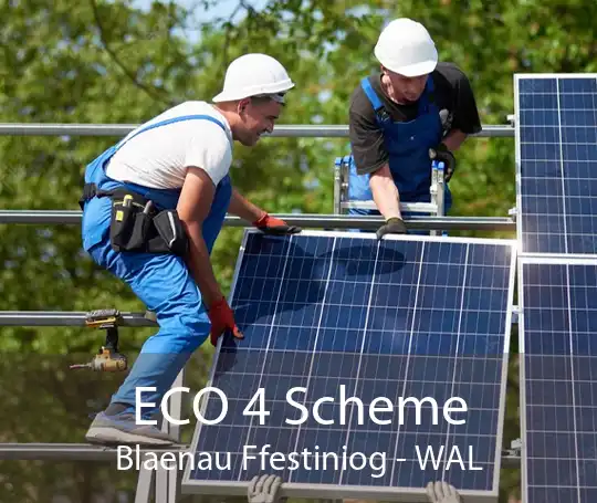 ECO 4 Scheme Blaenau Ffestiniog - WAL