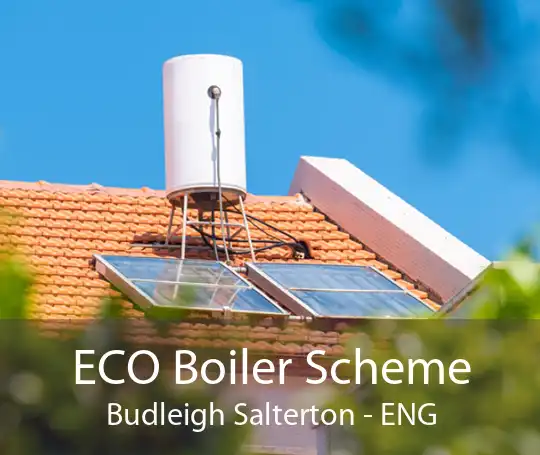 ECO Boiler Scheme Budleigh Salterton - ENG