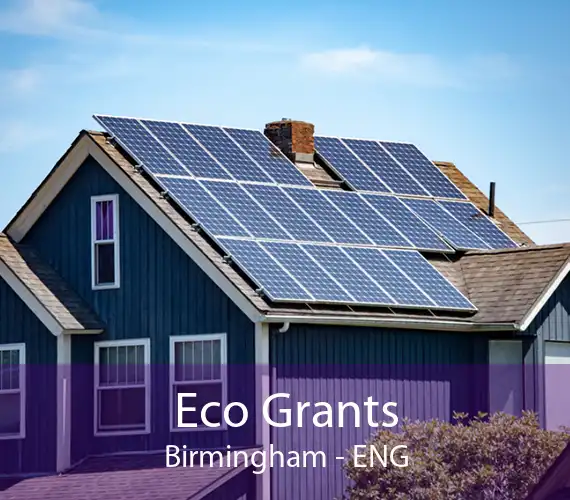 Eco Grants Birmingham - ENG