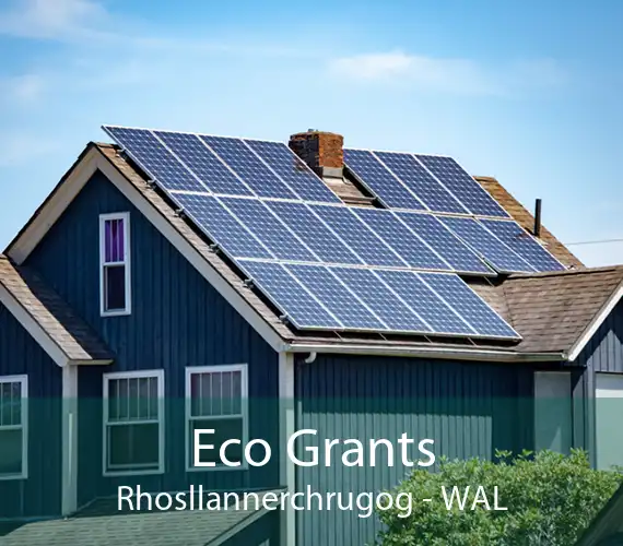 Eco Grants Rhosllannerchrugog - WAL