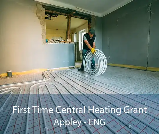 First Time Central Heating Grant Appley - ENG