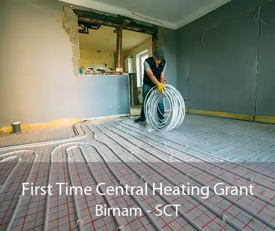 First Time Central Heating Grant Birnam - SCT