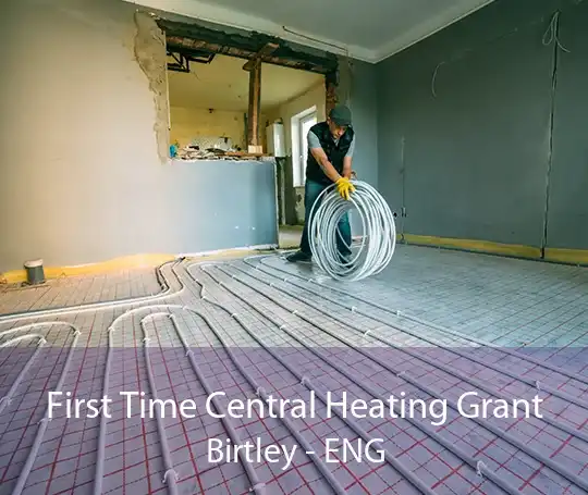 First Time Central Heating Grant Birtley - ENG