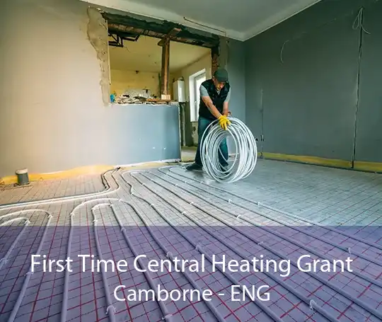 First Time Central Heating Grant Camborne - ENG