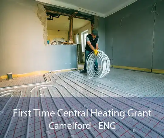First Time Central Heating Grant Camelford - ENG