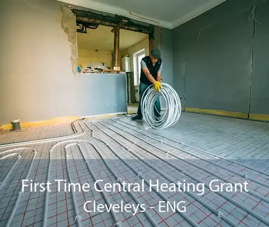 First Time Central Heating Grant Cleveleys - ENG