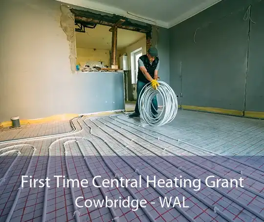 First Time Central Heating Grant Cowbridge - WAL