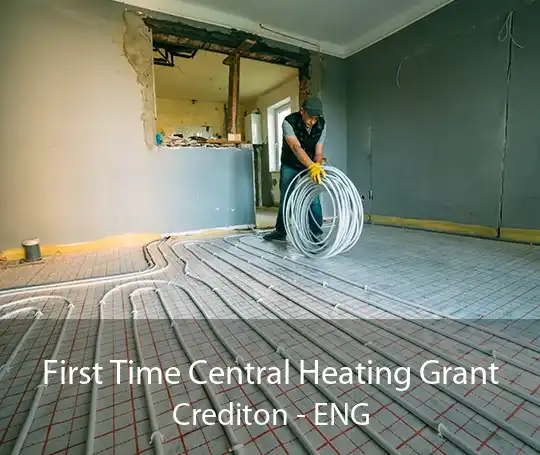 First Time Central Heating Grant Crediton - ENG