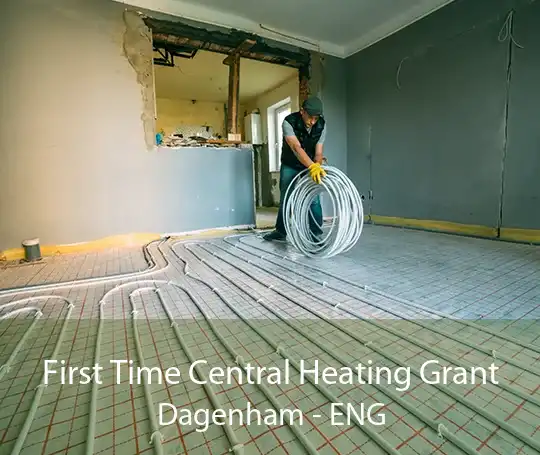 First Time Central Heating Grant Dagenham - ENG