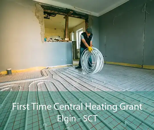 First Time Central Heating Grant Elgin - SCT