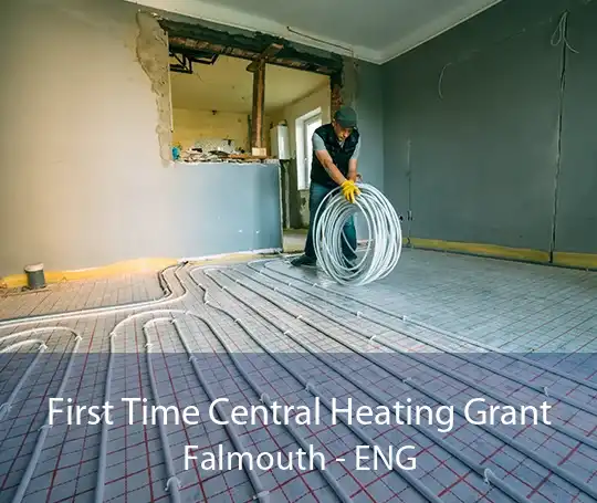 First Time Central Heating Grant Falmouth - ENG