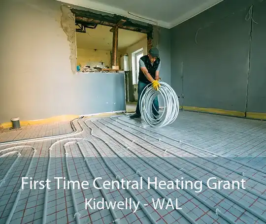First Time Central Heating Grant Kidwelly - WAL