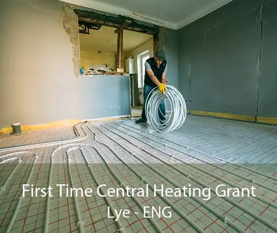 First Time Central Heating Grant Lye - ENG