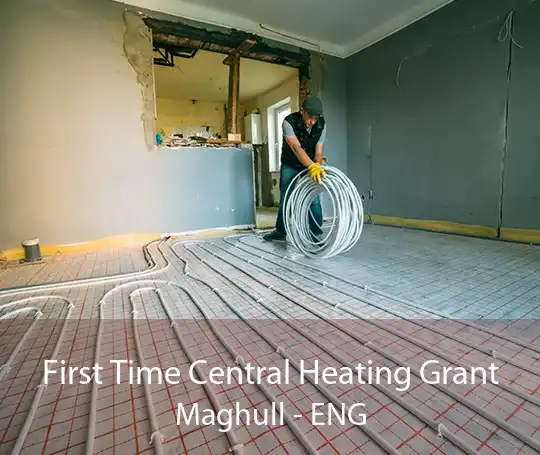 First Time Central Heating Grant Maghull - ENG