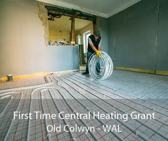First Time Central Heating Grant Old Colwyn - WAL