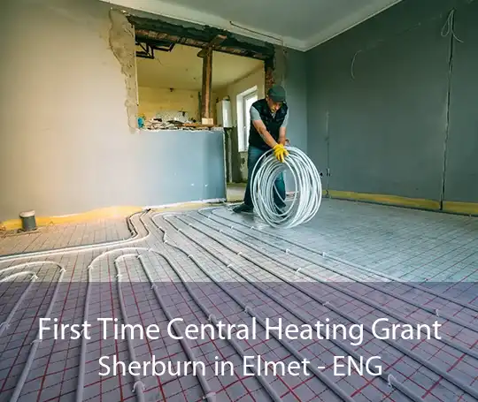 First Time Central Heating Grant Sherburn in Elmet - ENG