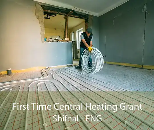 First Time Central Heating Grant Shifnal - ENG