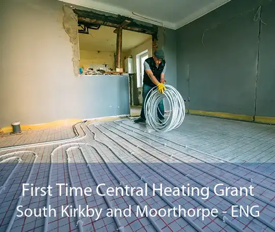 First Time Central Heating Grant South Kirkby and Moorthorpe - ENG