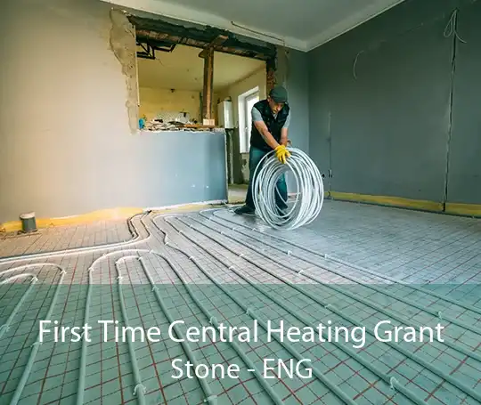 First Time Central Heating Grant Stone - ENG