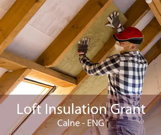 Loft Insulation Grant Calne - ENG