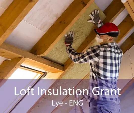 Loft Insulation Grant Lye - ENG