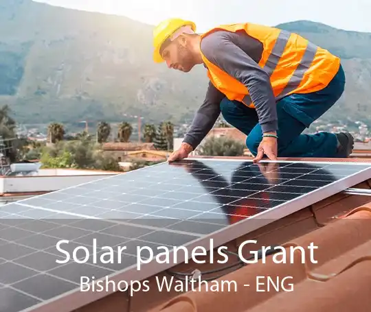Solar panels Grant Bishops Waltham - ENG