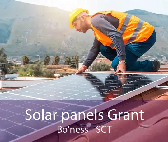 Solar panels Grant Bo'ness - SCT