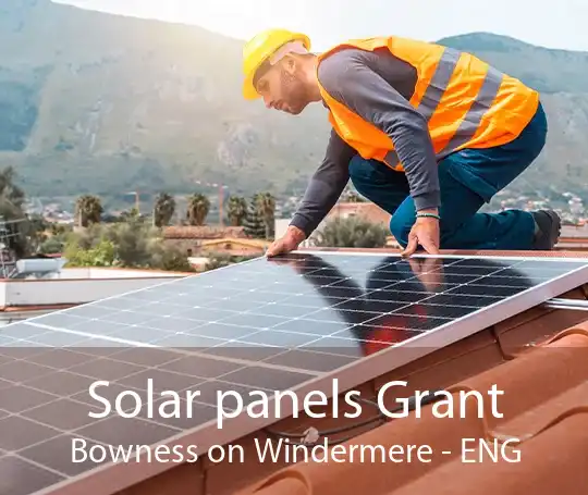 Solar panels Grant Bowness on Windermere - ENG