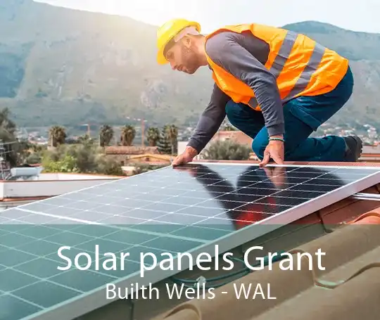 Solar panels Grant Builth Wells - WAL