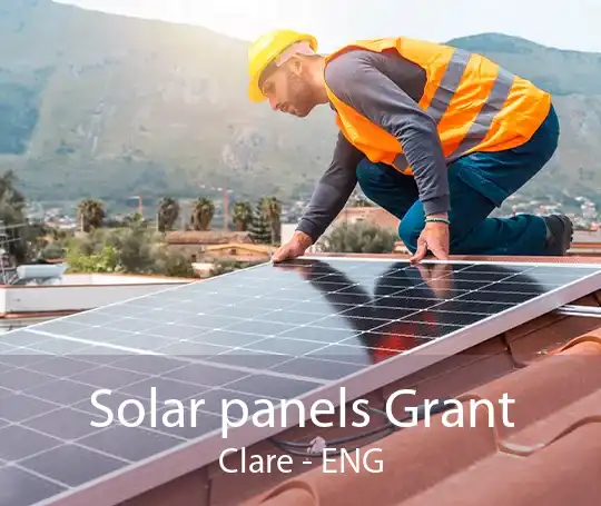 Solar panels Grant Clare - ENG