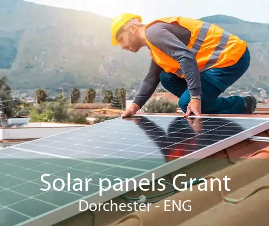 Solar panels Grant Dorchester - ENG