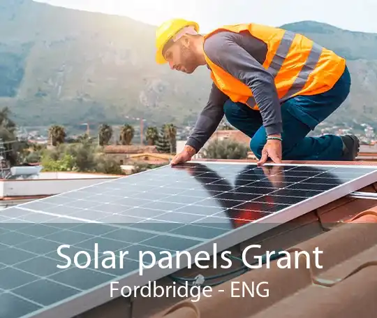 Solar panels Grant Fordbridge - ENG