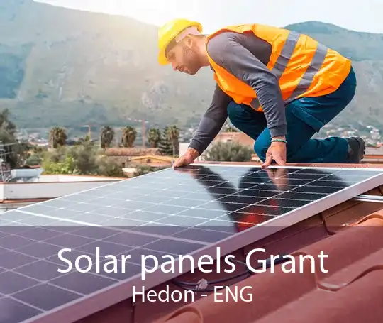 Solar panels Grant Hedon - ENG
