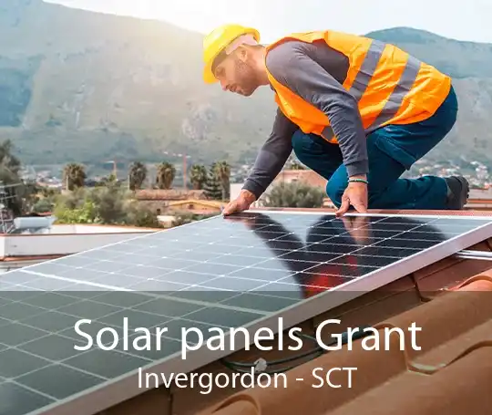 Solar panels Grant Invergordon - SCT