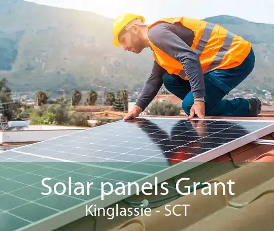 Solar panels Grant Kinglassie - SCT