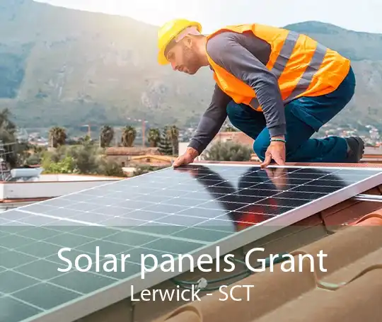 Solar panels Grant Lerwick - SCT