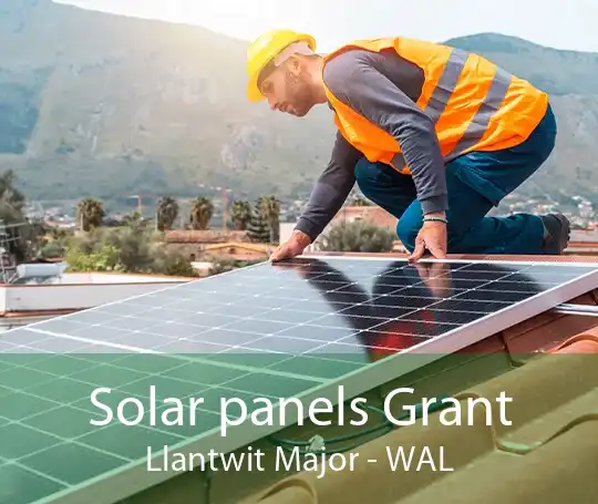 Solar panels Grant Llantwit Major - WAL