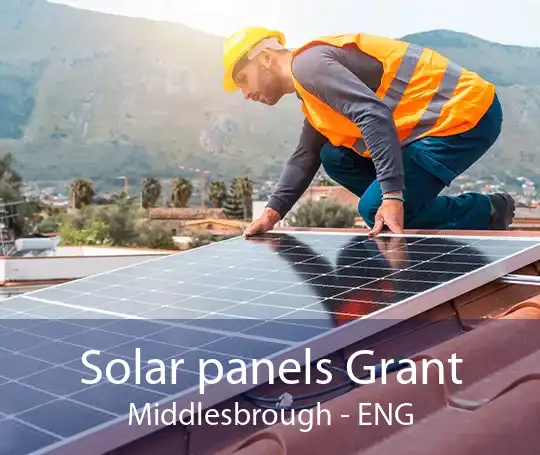 Solar panels Grant Middlesbrough - ENG