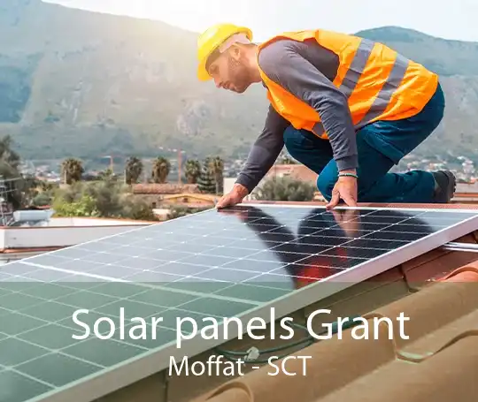 Solar panels Grant Moffat - SCT
