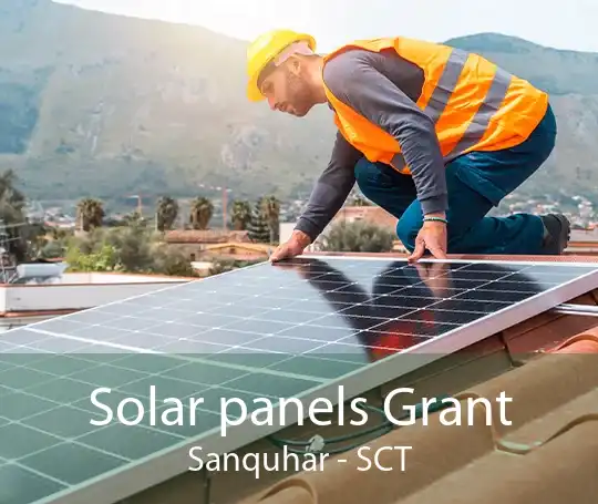 Solar panels Grant Sanquhar - SCT