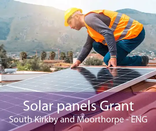 Solar panels Grant South Kirkby and Moorthorpe - ENG