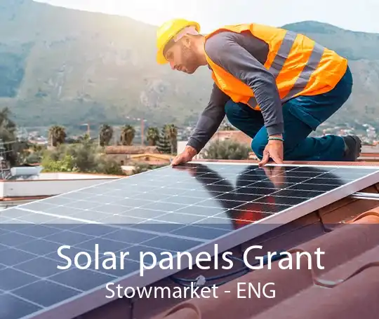 Solar panels Grant Stowmarket - ENG